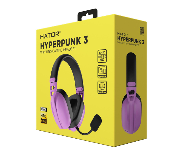 HATOR Hyperpunk 3 Wireless (fioletowe) - 1335963 - zdjęcie 6